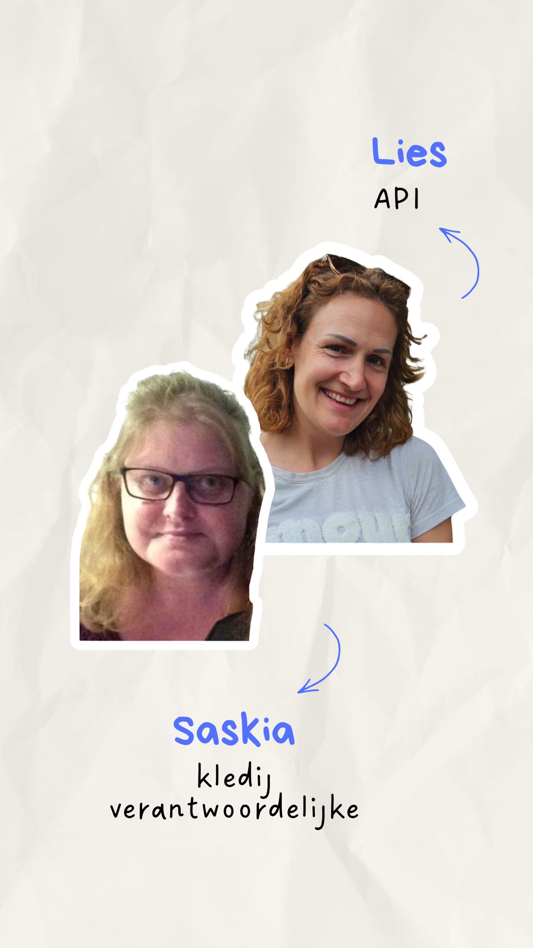 Bestuur - Lies en Saskia
